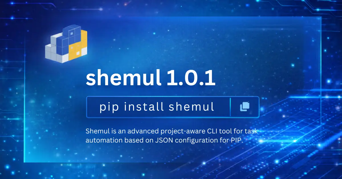 Shemul v1.0.1 Released: A Smarter Project-Aware CLI for PIP